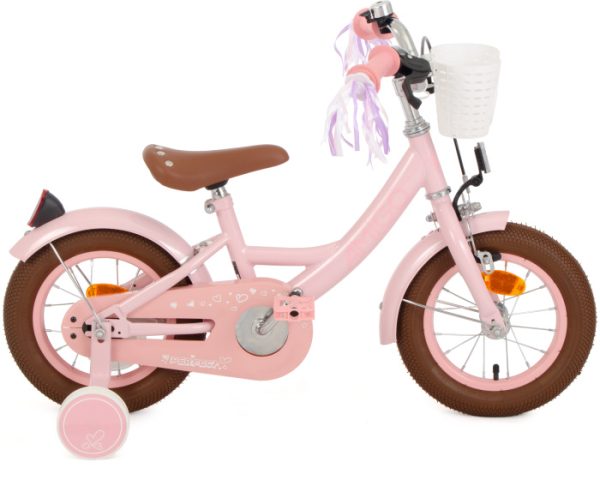 Laagste prijs: AMIGO Perfect 12 Inch 21 cm Meisjes Terugtraprem Roze