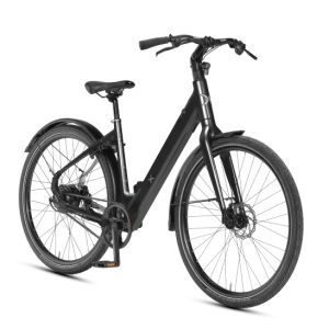 Laagste prijs: biXbi Fae+ 28 Inch 55 cm Dames Hydraulische schijfrem Matzwart