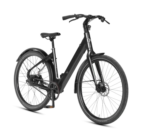 Laagste prijs: biXbi Fae+ 28 Inch 55 cm Dames Hydraulische schijfrem Matzwart