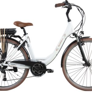 Laagste prijs: Eluxo City 28 Inch 49 cm Dames 9V V Brakes Matwit