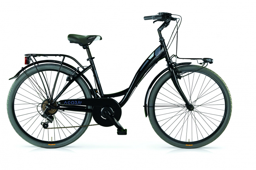 Laagste prijs: MBM Agora 26 Inch 43 cm Dames 6V V Brakes Zwart