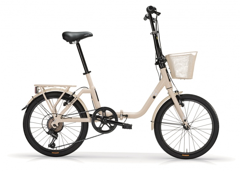 Laagste prijs: MBM Kangaroo 20 Inch 35 cm Unisex 6V V Brakes Creme