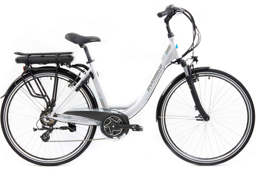 Laagste prijs: Minerva Evobike 28 Inch 49 cm Dames 7V V Brakes Wit