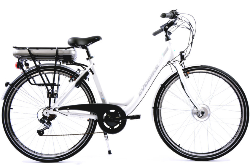 Laagste prijs: Minerva Evobike 28 Inch 49 cm Dames 7V V Brakes Wit