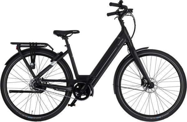 Laagste prijs: Rucanor Urban 28 Inch 53 cm Dames Hydraulische schijfrem Matzwart