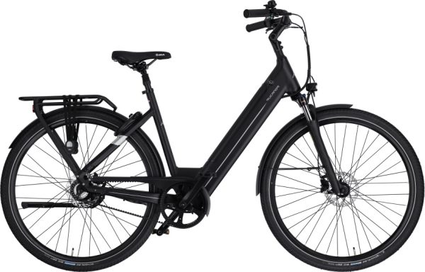 Laagste prijs: Rucanor Urban Plus 28 Inch 49 cm Dames Hydraulische schijfrem Matzwart