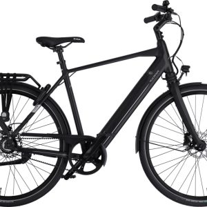 Laagste prijs: Rucanor Urban Plus 28 Inch 53 cm Heren Hydraulische schijfrem Matzwart