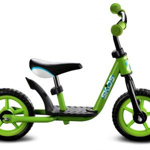 Laagste prijs: Skids Control Loopfiets met 2 wielen 10 Inch Junior Groen/Zwart