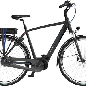 Laagste prijs: Vyber Ride E1 522Wh 28 Inch 57 cm Heren 7V Hydraulische schijfrem Zwart/Blauw