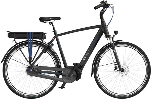 Laagste prijs: Vyber Ride E1 522Wh 28 Inch 61 cm Heren 7V Hydraulische schijfrem Zwart/Blauw