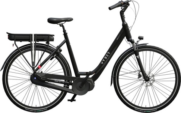 Laagste prijs: Vyber Ride E1 Lite 378Wh 28 Inch 49 cm Dames 7V Hydraulische schijfrem Zwart
