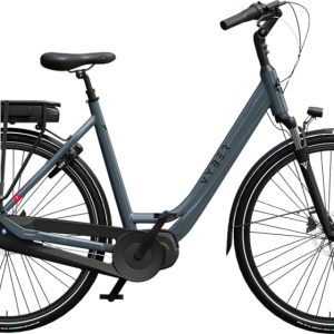 Laagste prijs: Vyber Ride E1 Lite 378Wh 28 Inch 57 cm Dames 7V Hydraulische schijfrem Grijs