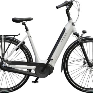 Laagste prijs: Vyber Ride E1 Pro 522Wh 28 Inch 57 cm Dames 7V Hydraulische schijfrem Wit/Zwart