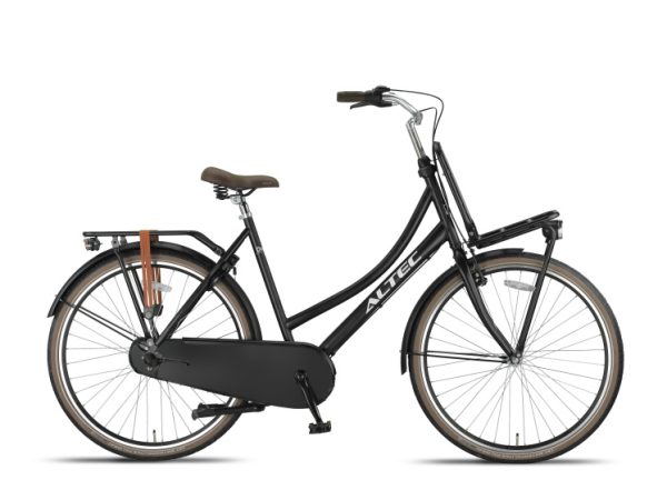 Laagste prijs: Altec Dutch 28 Inch 50 cm Dames 3V Terugtraprem Matzwart