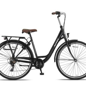 Laagste prijs: Altec Metro 28 Inch 49 cm Dames 7V V Brakes Matzwart