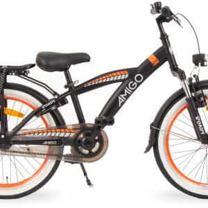 Laagste prijs: AMIGO Roady 20 Inch Jongens Terugtraprem Zwart/Oranje