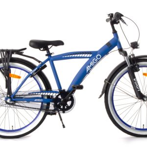 Laagste prijs: AMIGO Roady 24 Inch Jongens 3V Terugtraprem Blauw