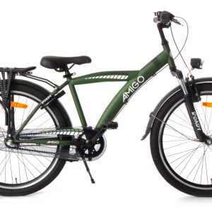 Laagste prijs: AMIGO Roady 24 Inch Jongens 3V Terugtraprem Groen