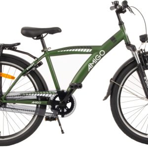Laagste prijs: AMIGO Roady 24 Inch Jongens Terugtraprem Groen