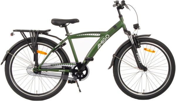 Laagste prijs: AMIGO Roady 26 Inch Jongens Terugtraprem Groen
