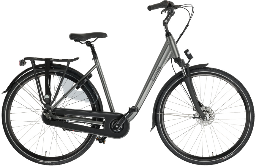 Laagste prijs: Bimas City 7.3 28 Inch 50 cm Dames 7V Rollerbrake Matgrijs