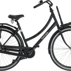 Laagste prijs: Bimas Transporter 1.0 28 Inch 50 cm Dames Terugtraprem Matzwart
