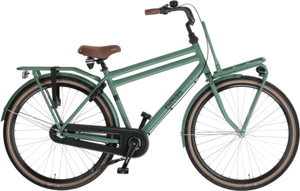 Laagste prijs: Bimas Transporter 3.0 28 Inch 50 cm Heren 3V Terugtraprem Matgroen