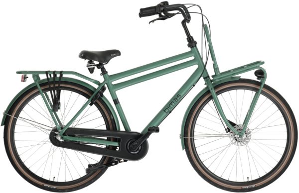 Laagste prijs: Bimas Transporter 3.3 28 Inch 50 cm Heren 3V Rollerbrake Matgroen