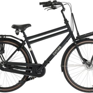 Laagste prijs: Bimas Transporter 3.3 28 Inch 50 cm Heren 3V Rollerbrake Matzwart