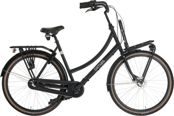 Laagste prijs: Bimas Transporter 3.3 28 Inch 57 cm Dames 3V Rollerbrake Matzwart