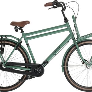 Laagste prijs: Bimas Transporter 3.3 28 Inch 57 cm Heren 3V Rollerbrake Matgroen