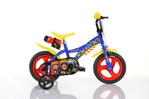 Laagste prijs: Dino Brandweerman Sam 12 Inch 21 cm Jongens Doortrapper Blauw