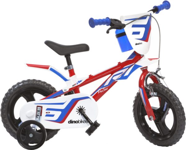 Laagste prijs: Dino R1 12 Inch 21 cm Jongens Doortrapper Rood