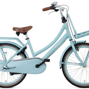 Laagste prijs: Popal Daily Dutch Basic+ 22 Inch 35 cm Meisjes 3V Terugtraprem Matblauw