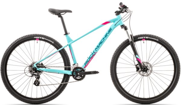 Laagste prijs: Rock Machine Catherine 10 29 Inch XS Unisex 14V Hydraulische schijfrem Turquoise