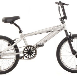 Laagste prijs: Tornado Freestyle 20 Inch 30 cm Jongens V Brakes Zilver