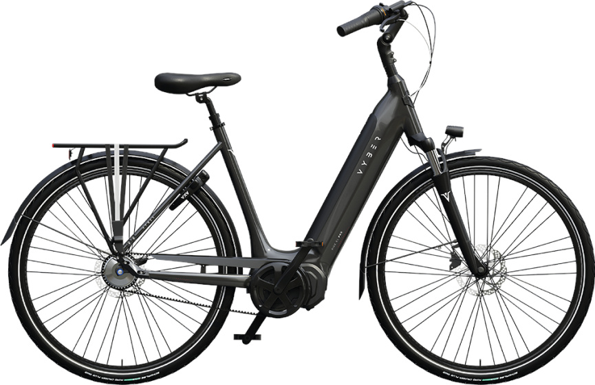 Laagste prijs: Vyber Ride E1 Pro Belt 522Wh 28 Inch 57 cm Dames 7V Hydraulische schijfrem Antraciet