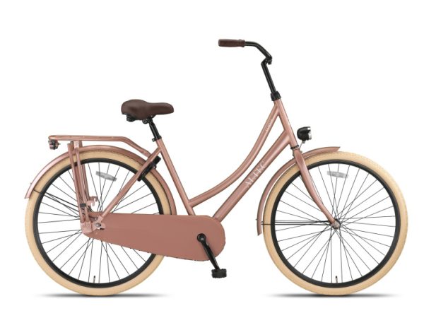 Laagste prijs: Altec Roma Omafiets 28 Inch 53 cm Dames Terugtraprem Zalmroze