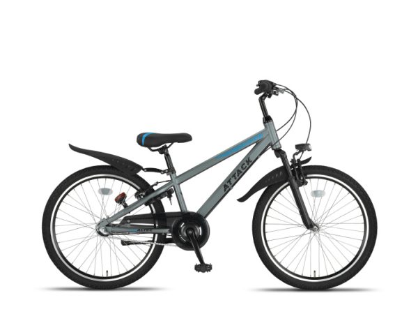 Laagste prijs: Altec Attack MTB 24 Inch Jongens 3V V Brakes Grijs