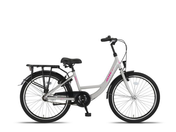 Laagste prijs: Altec Belle 24 Inch Meisjes V Brakes Lichtgrijs