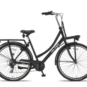 Laagste prijs: Altec Berlijn 28 Inch 53 cm Dames 7V V Brakes Matzwart