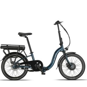 Laagste prijs: Altec Compact Vouwfiets 20 Inch 39 cm Unisex 7V Hydraulische schijfrem Petrolblauw
