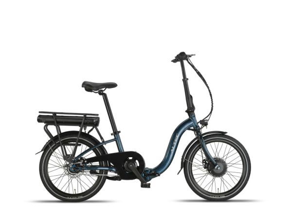 Laagste prijs: Altec Compact Vouwfiets 20 Inch 39 cm Unisex 7V Hydraulische schijfrem Petrolblauw