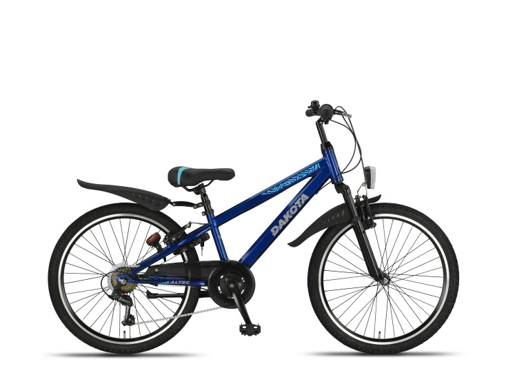 Laagste prijs: Altec Dakota MTB 24 Inch Jongens 7V V Brakes Navy