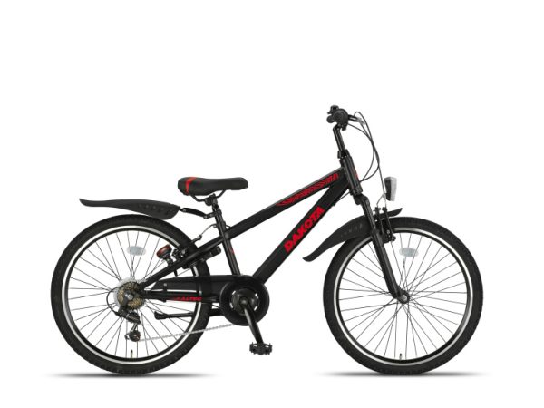 Laagste prijs: Altec Dakota MTB 24 Inch Jongens 7V V Brakes Zwart