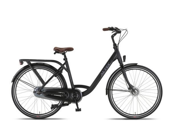 Laagste prijs: Altec Maxima Moederfiets 28 Inch 55 cm Dames 7V Rollerbrake Matzwart