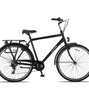 Laagste prijs: Altec Metro 28 Inch 55 cm Heren 7V V Brakes Matzwart