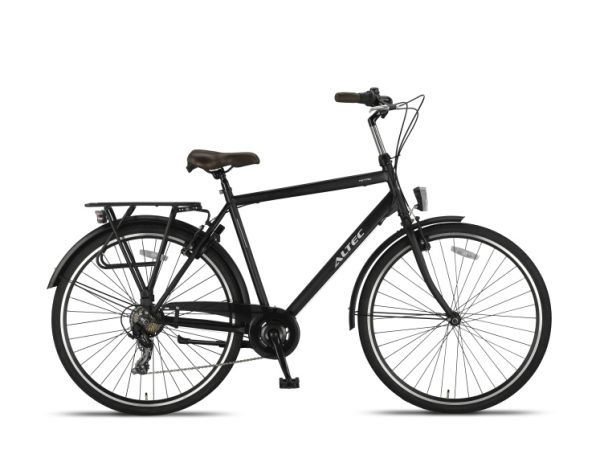 Laagste prijs: Altec Metro 28 Inch 55 cm Heren 7V V Brakes Matzwart