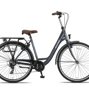 Laagste prijs: Altec Metro 28 Inch 52 cm Dames 7V V Brakes Antraciet