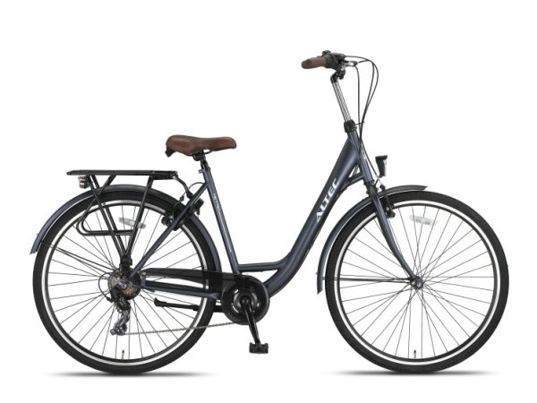 Laagste prijs: Altec Metro 28 Inch 52 cm Dames 7V V Brakes Antraciet